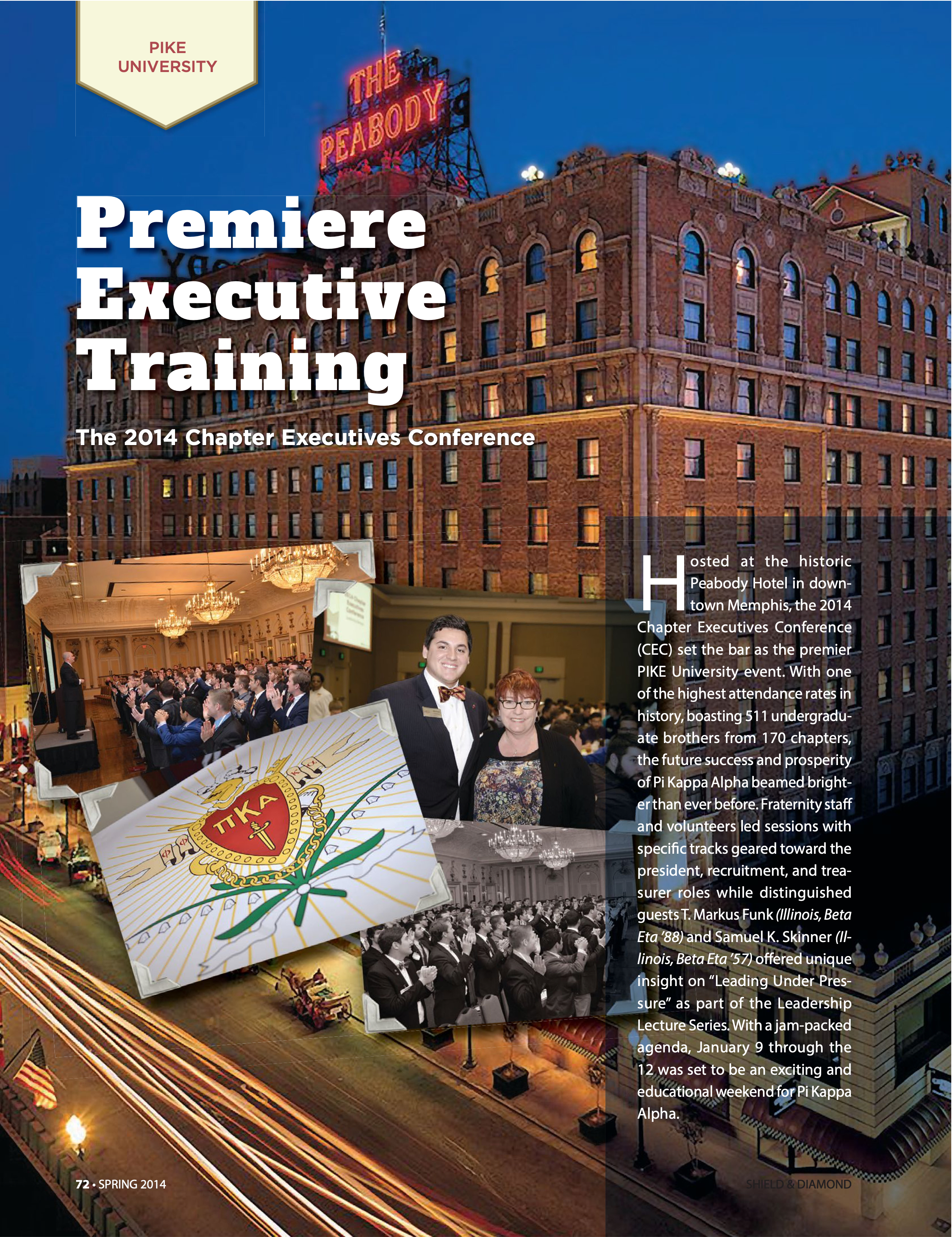 Pike University: Premiere Executive Training, Spring 2014